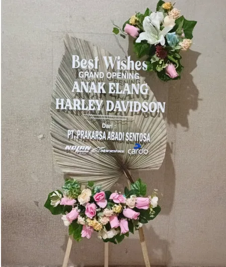 Papan Akrilik Ucapan Grand Opening Kutai Kartanegara